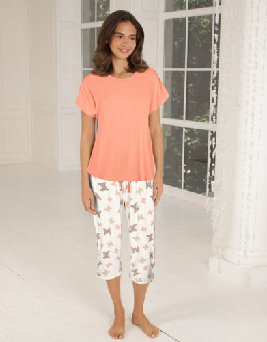 Bamboo Short-sleeve PJ with pirate pants